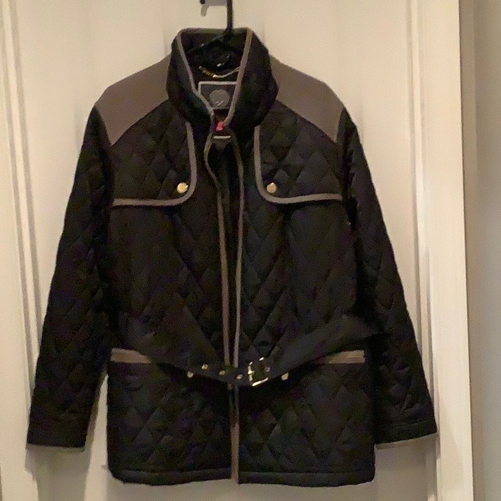 Vince Kumoto Black Quilted Jacket - Picture 3 of 8